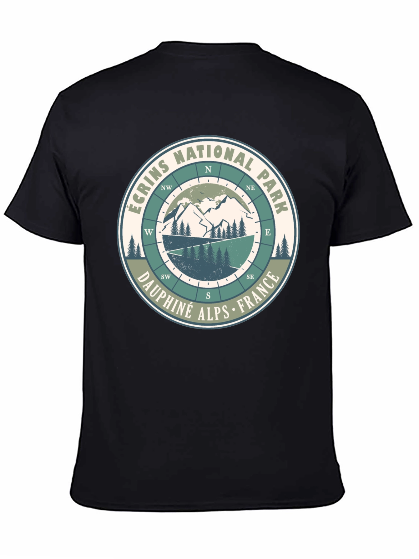 Écrins National Park T-Shirt - Dauphiné Alps France