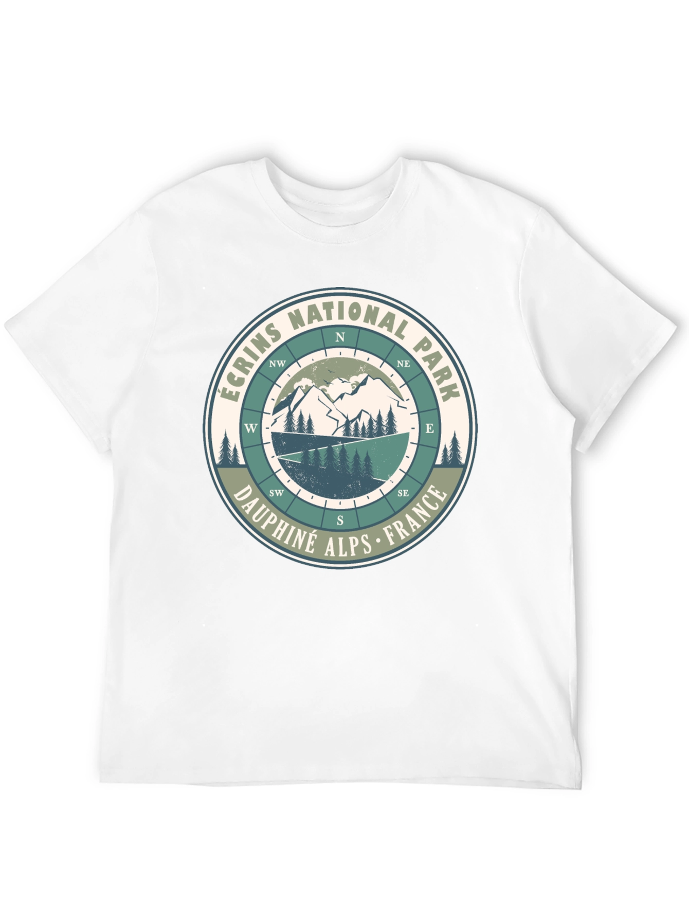 Écrins National Park T-Shirt - Dauphiné Alps France