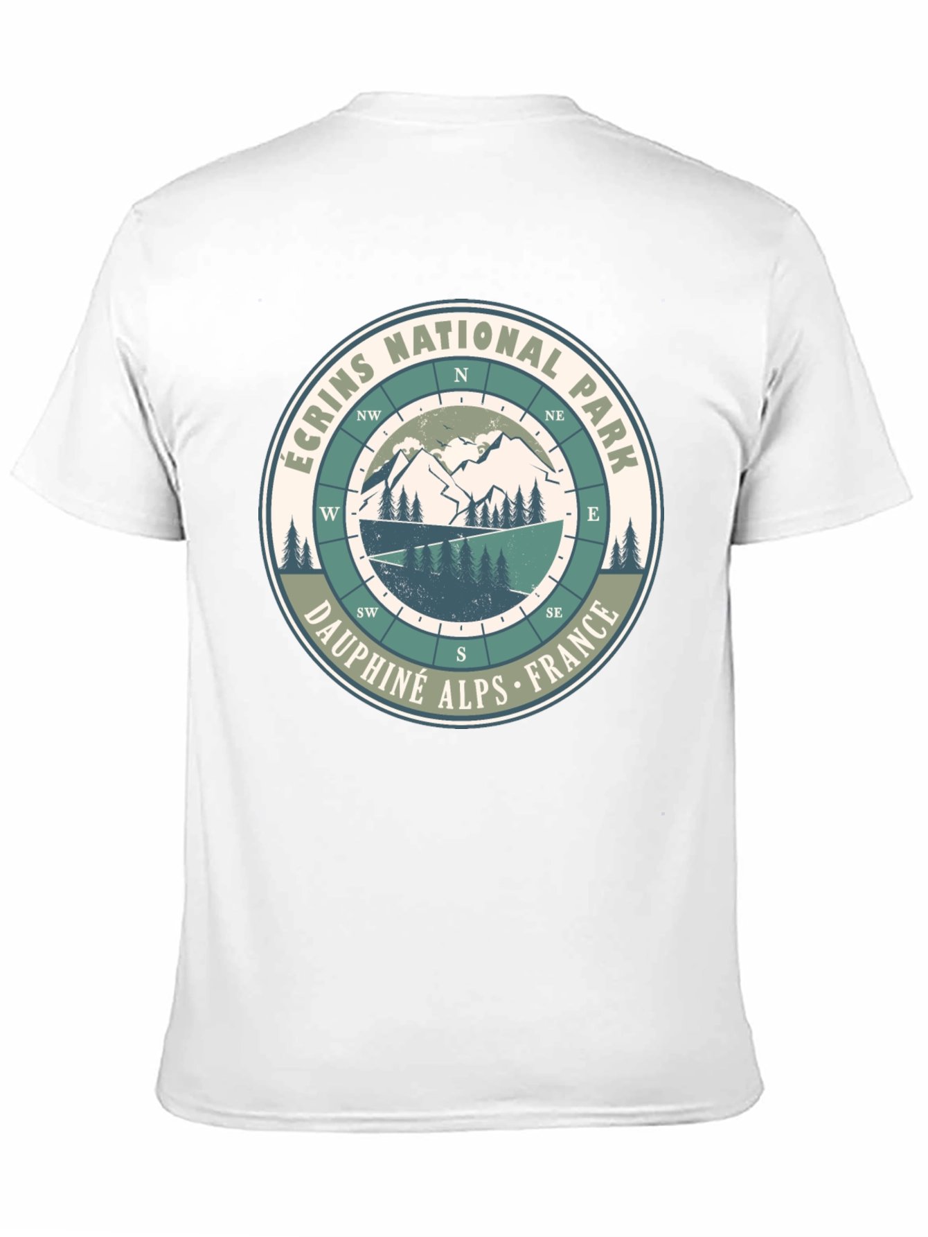 Écrins National Park T-Shirt - Dauphiné Alps France