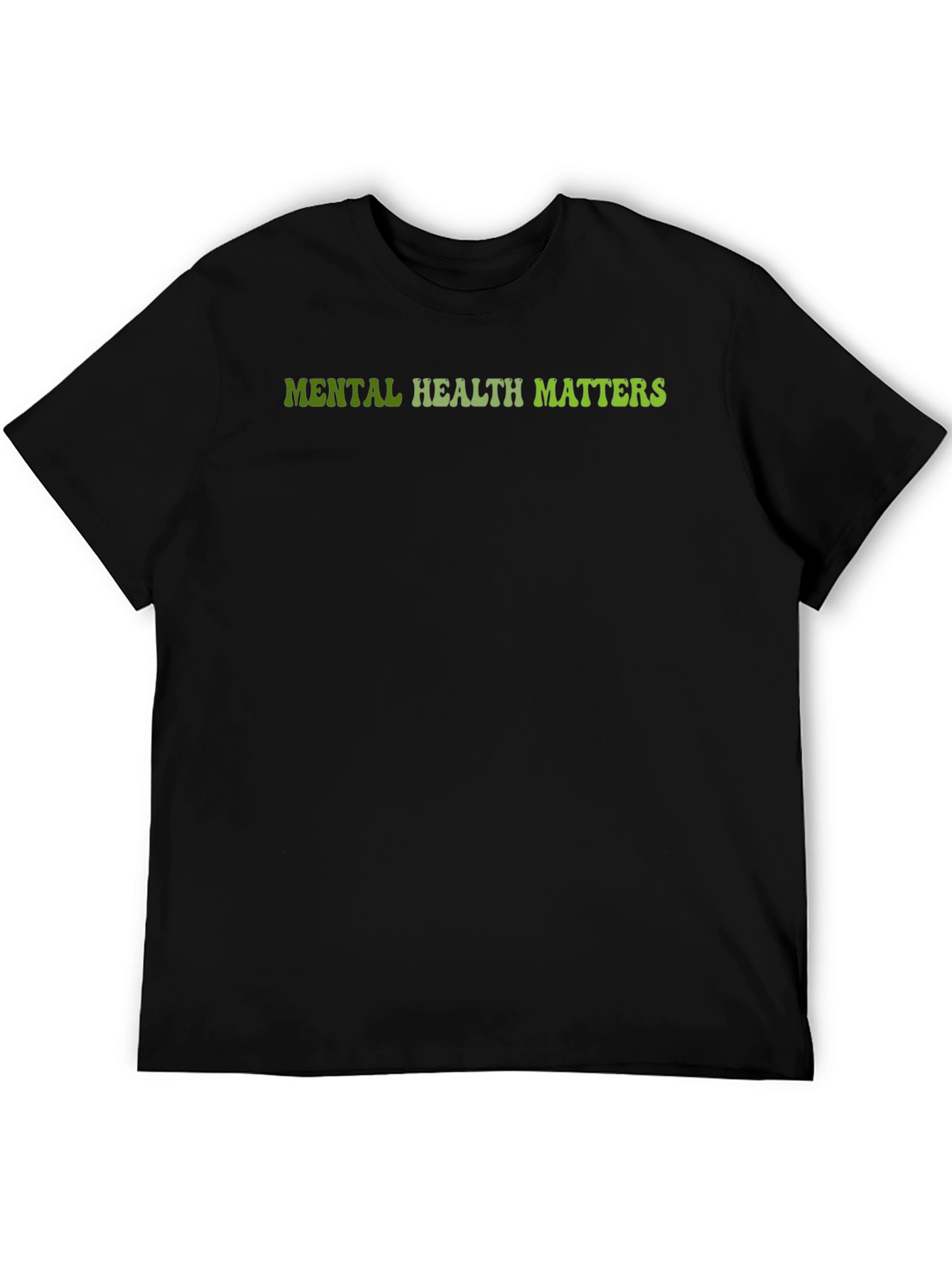 Mental Health Matters Black Graphic Tee