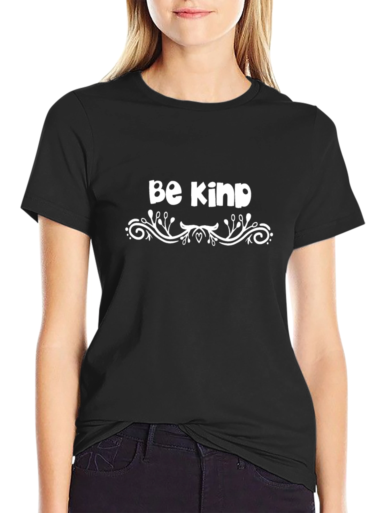 Be Kind Graphic Tee - Stylish Black T-Shirt