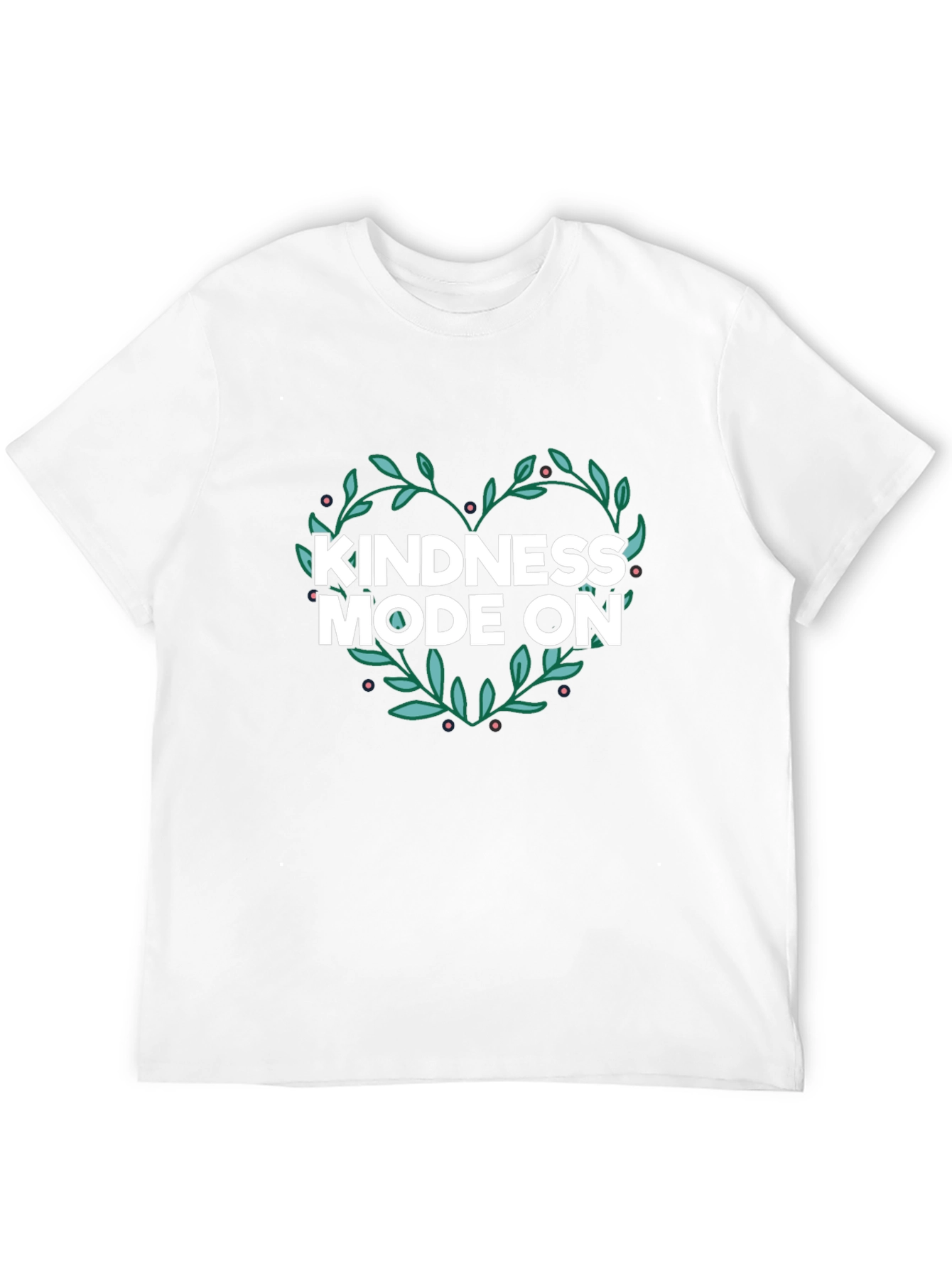 Kindness Mode On Graphic Tee - Black