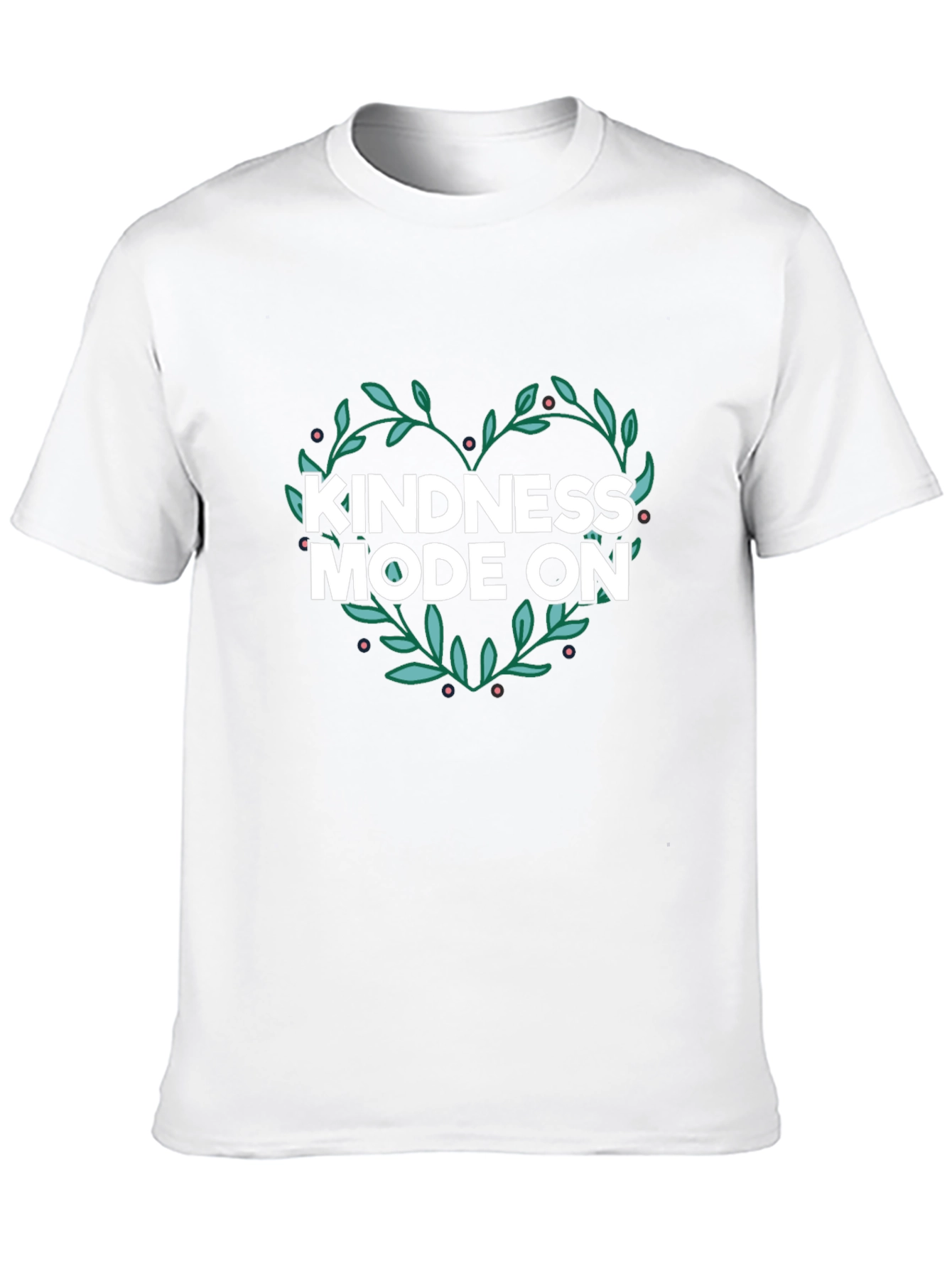 Kindness Mode On Graphic Tee - Black