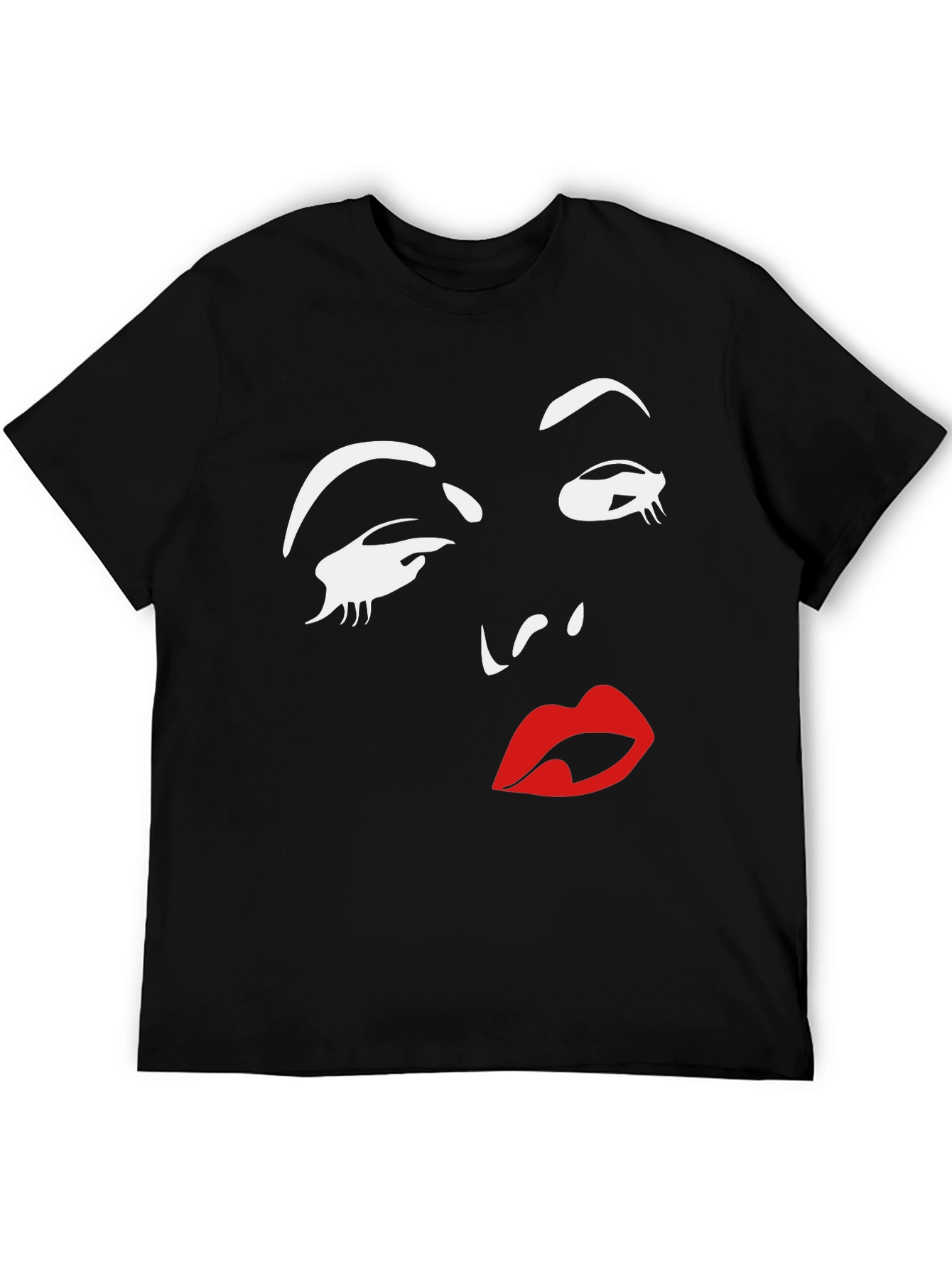Graphic Print Tee - Retro Glamour T-Shirt
