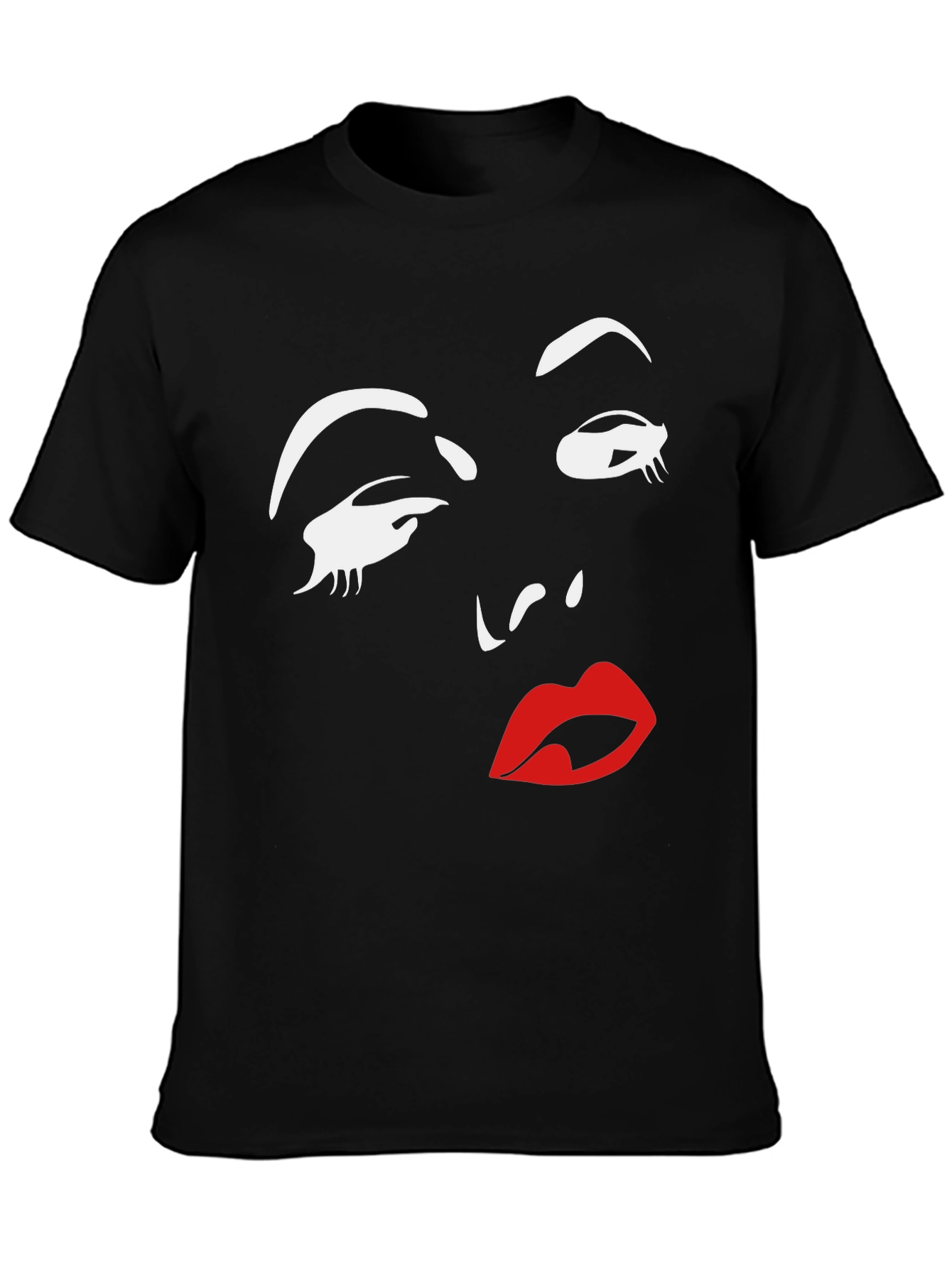 Graphic Print Tee - Retro Glamour T-Shirt