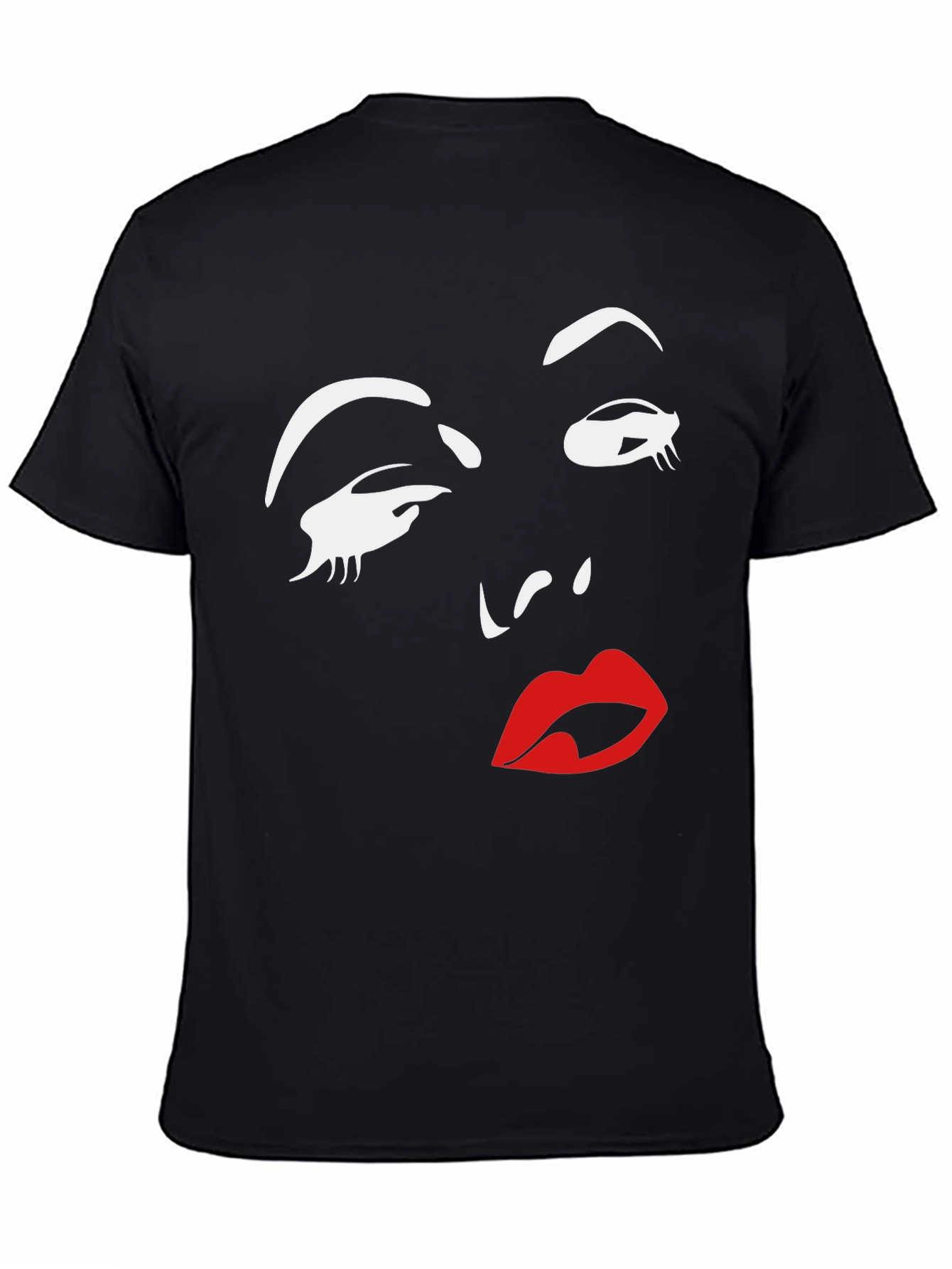 Graphic Print Tee - Retro Glamour T-Shirt