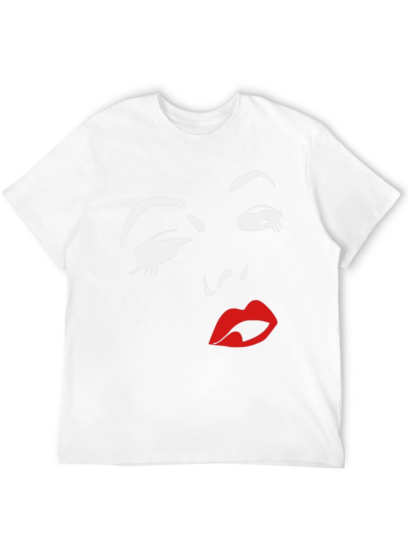 Graphic Print Tee - Retro Glamour T-Shirt