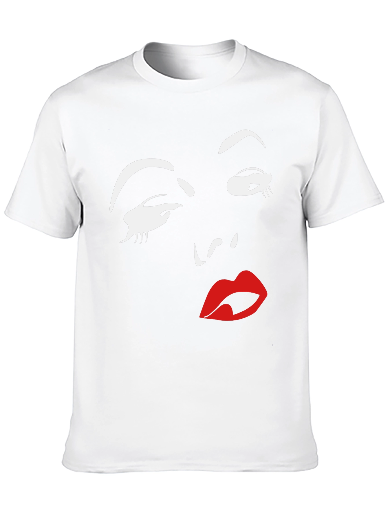 Graphic Print Tee - Retro Glamour T-Shirt