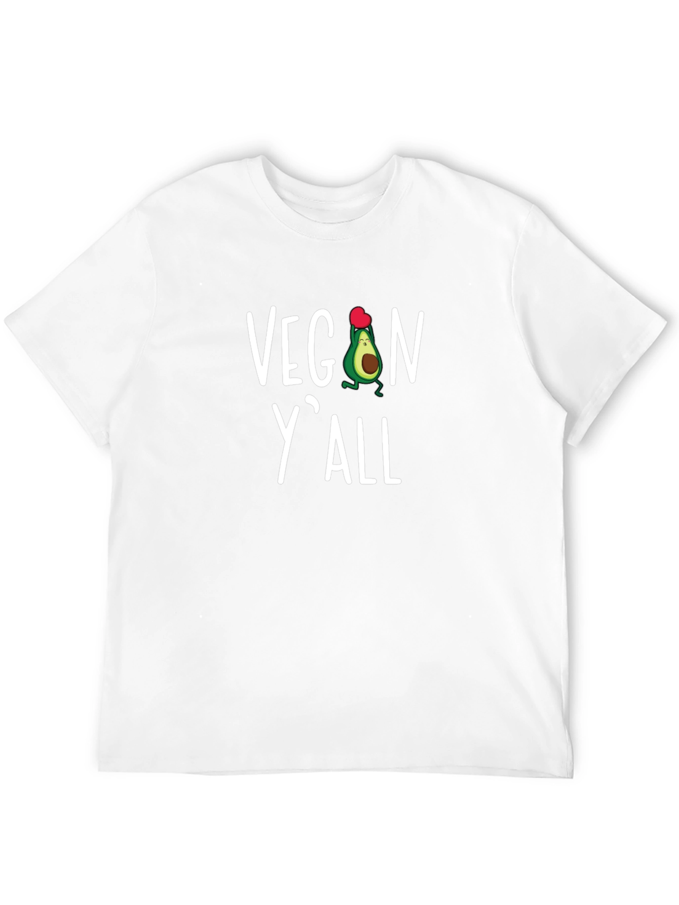 Vegan Yall Avocado Graphic Tee
