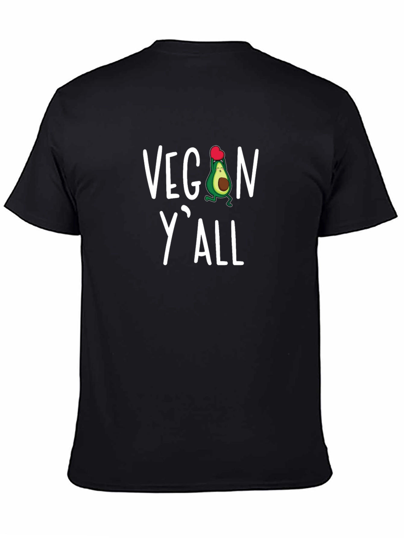 Vegan Yall Avocado Graphic Tee