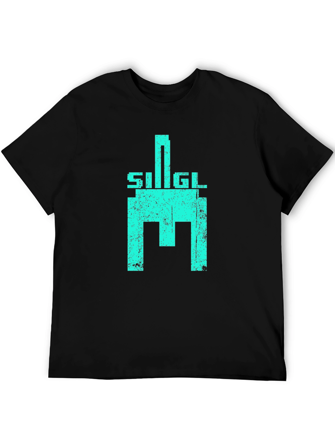 Retro SIGL Graphic T-Shirt - Distressed Print
