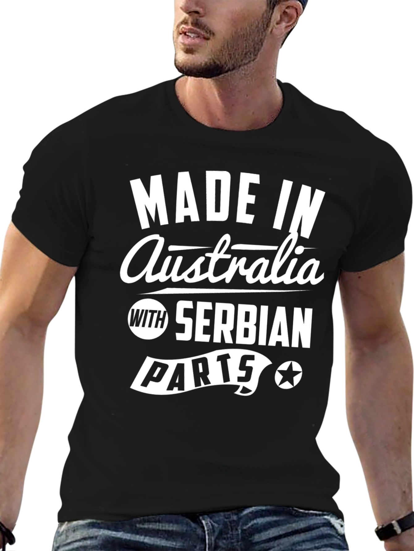 Made In Australia With Serbian Parts T-Shirt