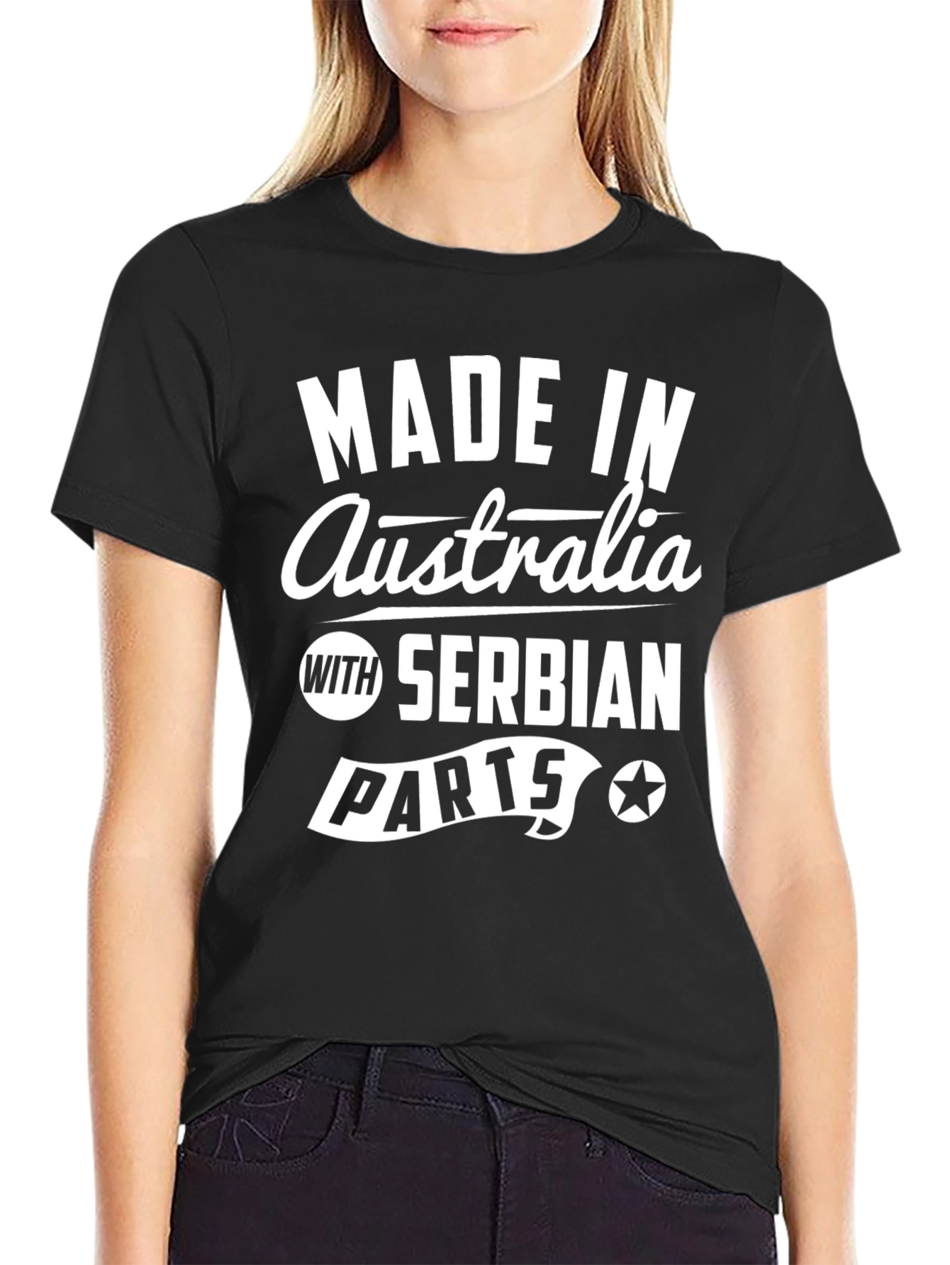 Made In Australia With Serbian Parts T-Shirt