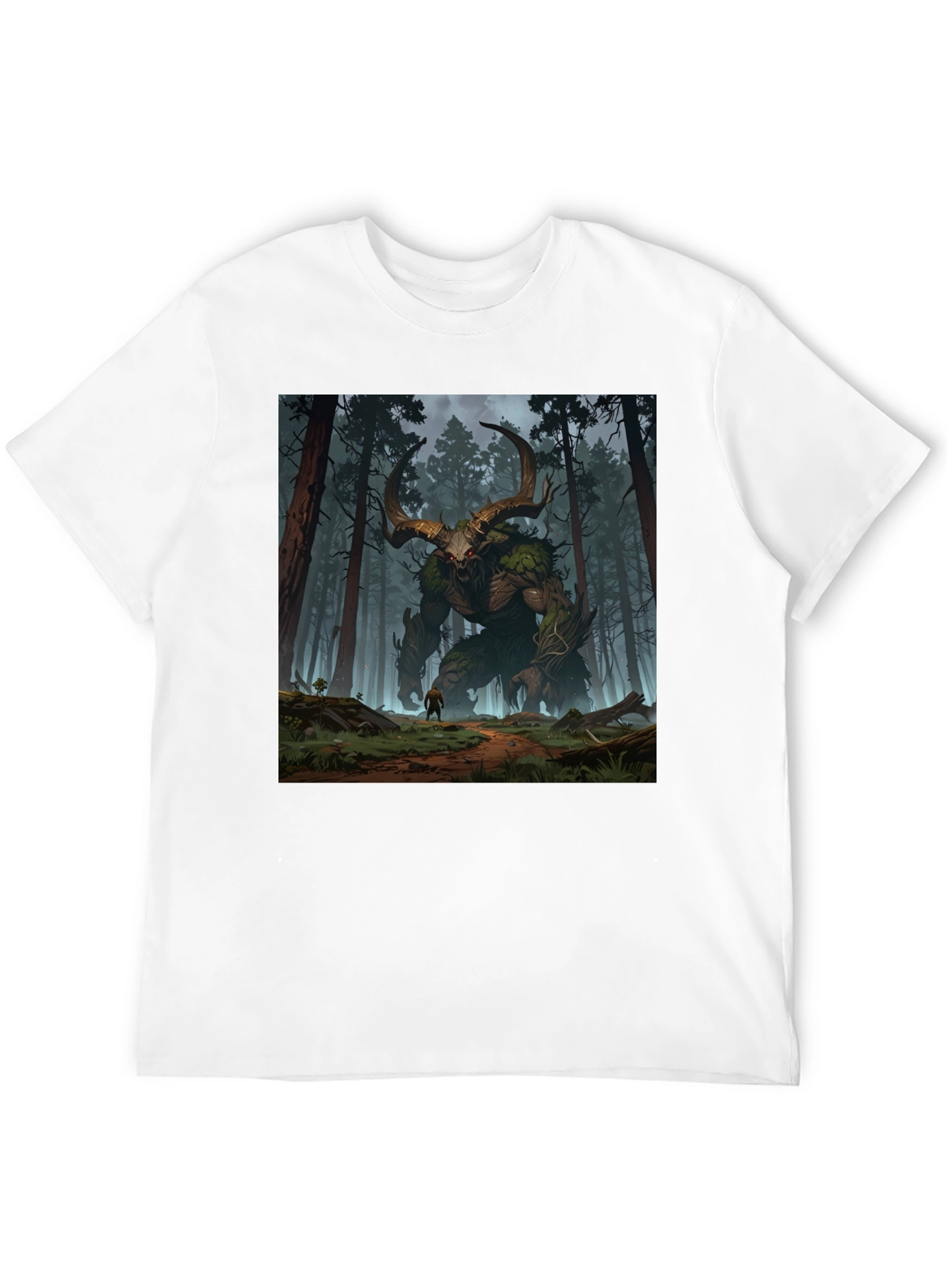 Monster in the Woods Graphic Tee