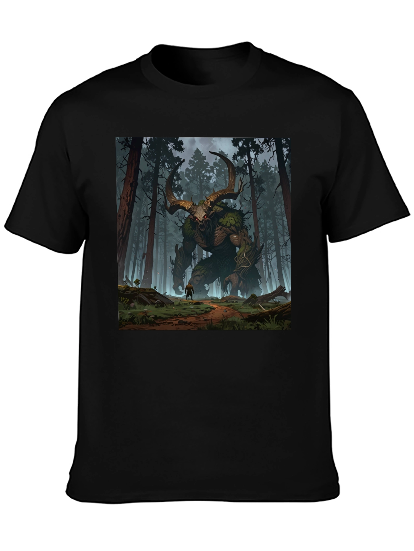 Monster in the Woods Graphic Tee