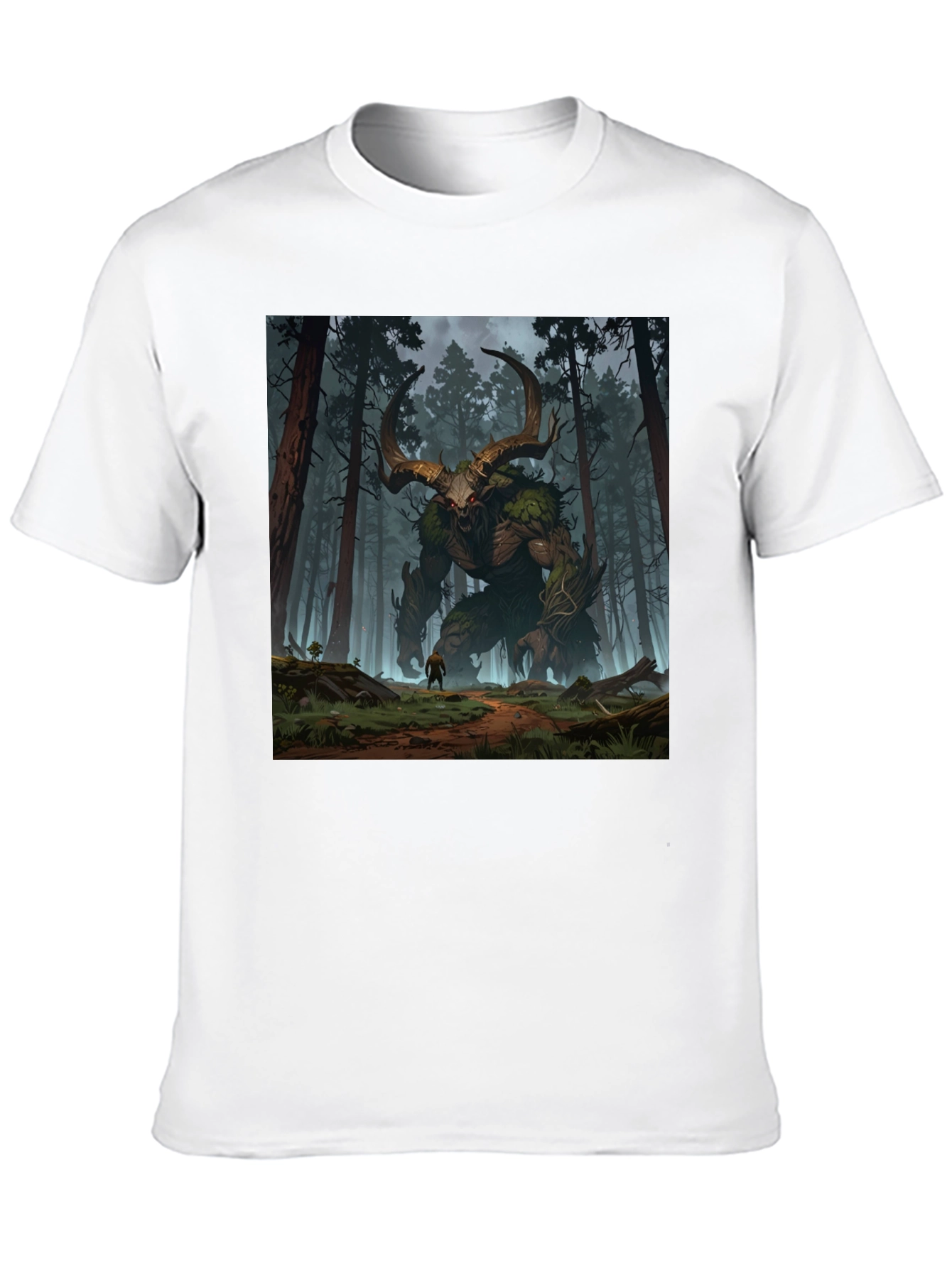 Monster in the Woods Graphic Tee