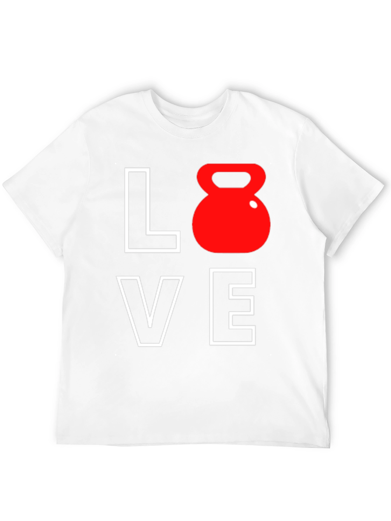 Love Kettlebell T-Shirt - Workout Motivation