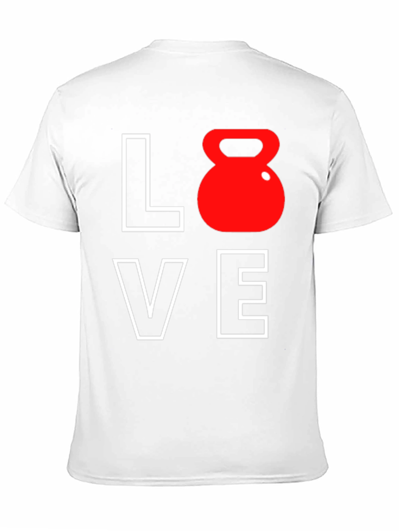 Love Kettlebell T-Shirt - Workout Motivation