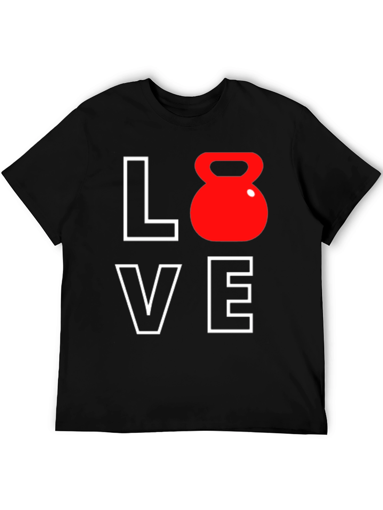 Love Kettlebell T-Shirt - Workout Motivation