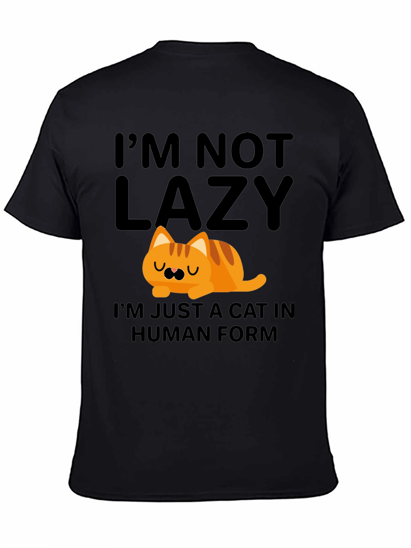 Im Not Lazy Cat T-Shirt