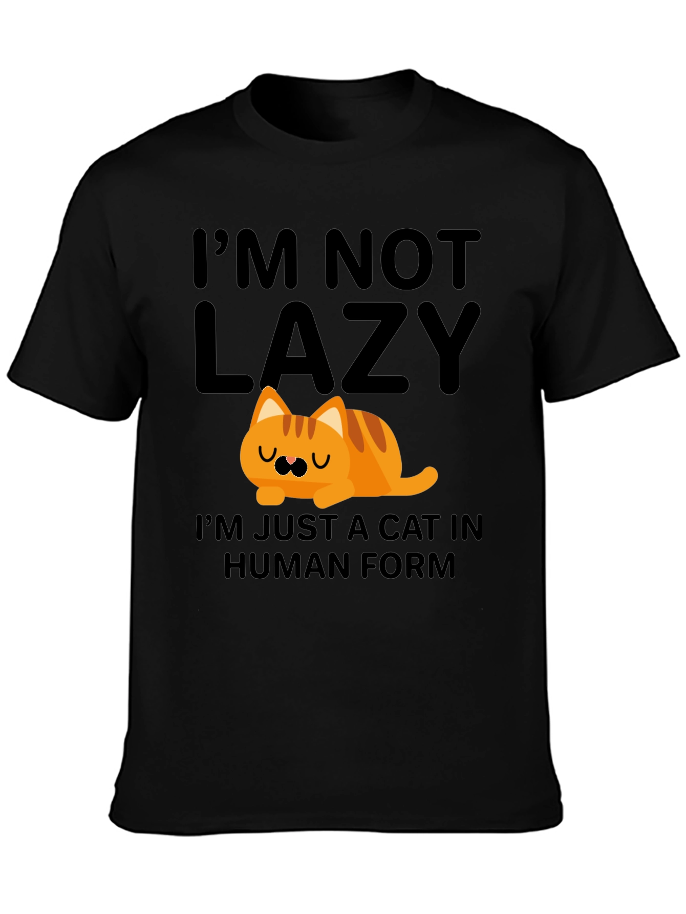 Im Not Lazy Cat T-Shirt
