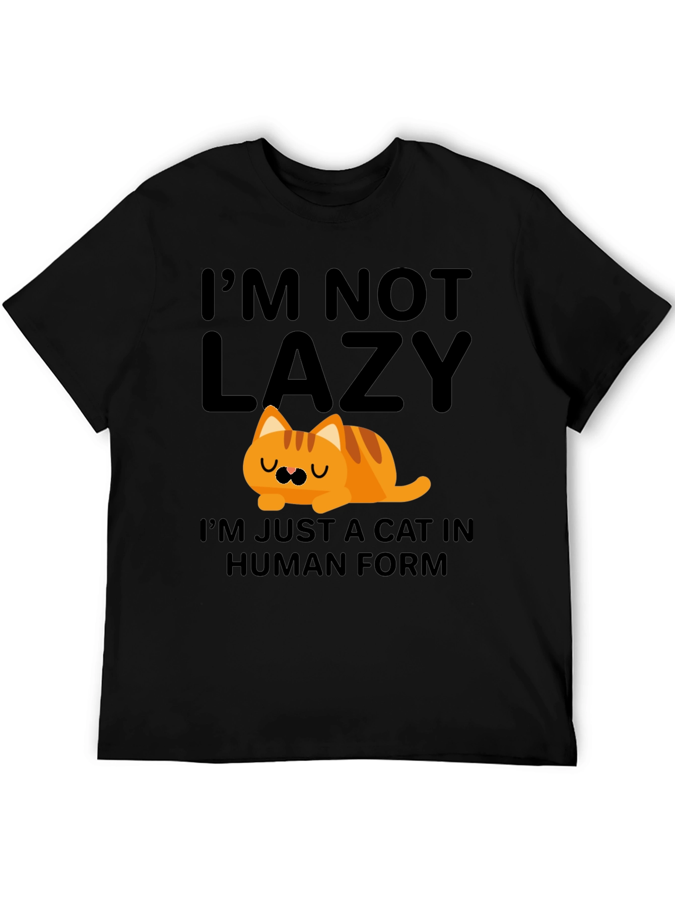 Im Not Lazy Cat T-Shirt
