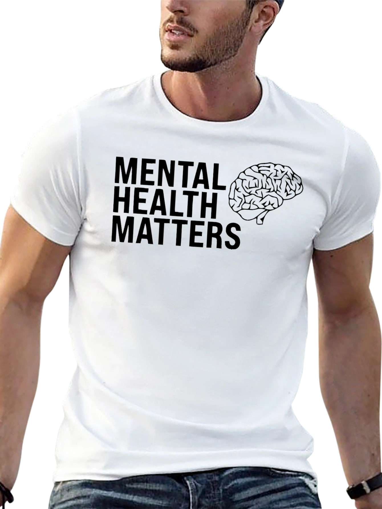 Mental Health Matters T-Shirt - Black