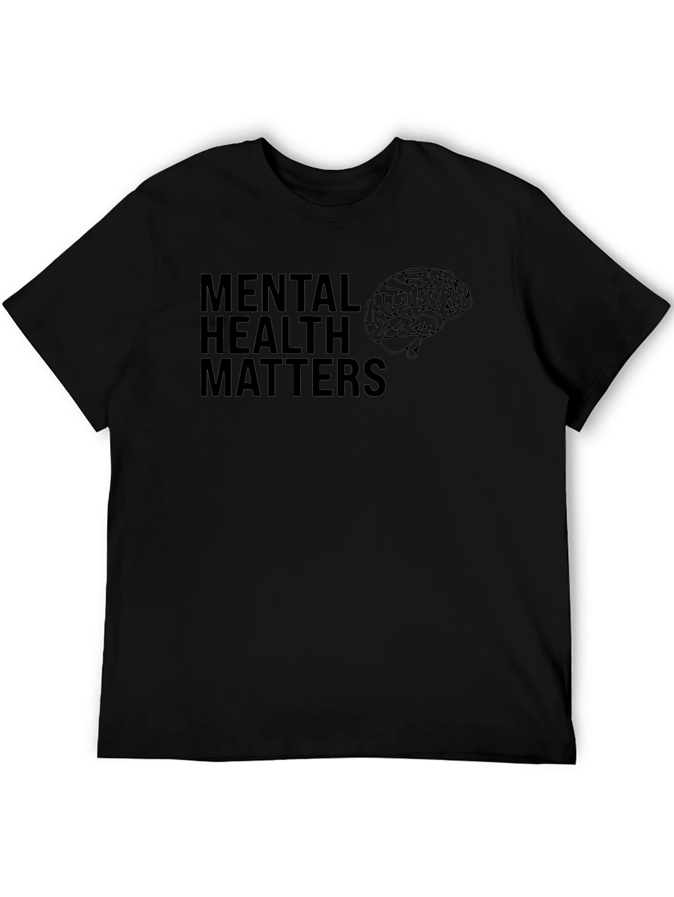 Mental Health Matters T-Shirt - Black