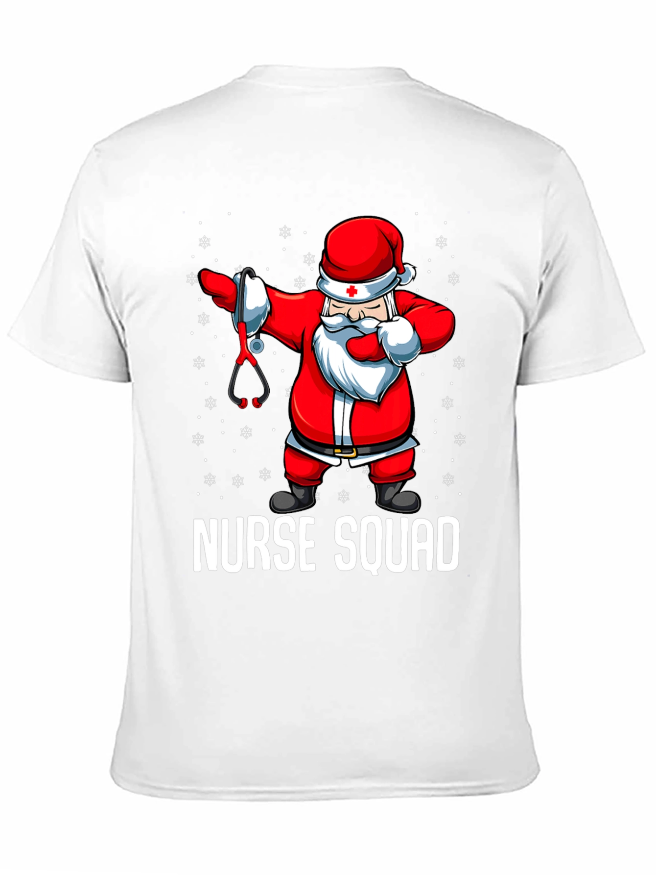 Nurse Squad Santa Dabbing T-Shirt