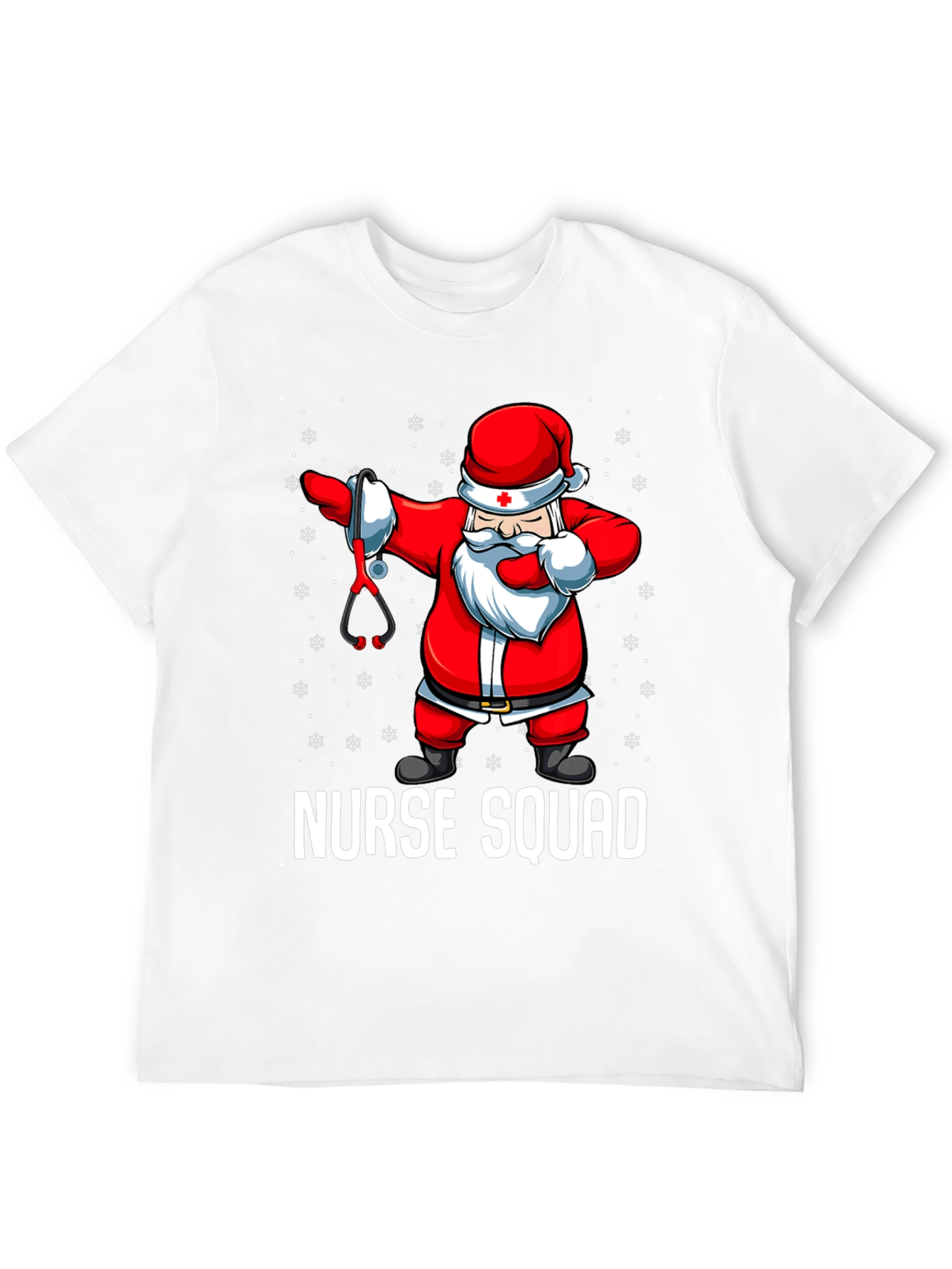 Nurse Squad Santa Dabbing T-Shirt