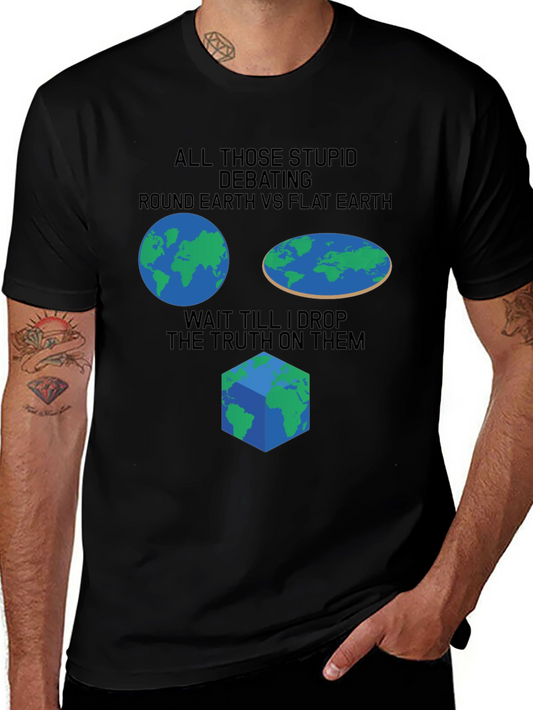 Flat Earth Truth Seeker T-Shirt