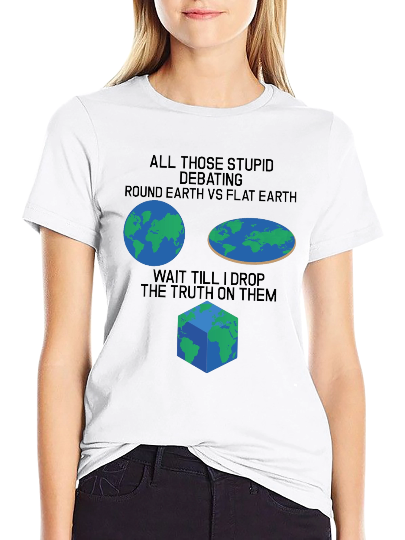 Flat Earth Truth Seeker T-Shirt