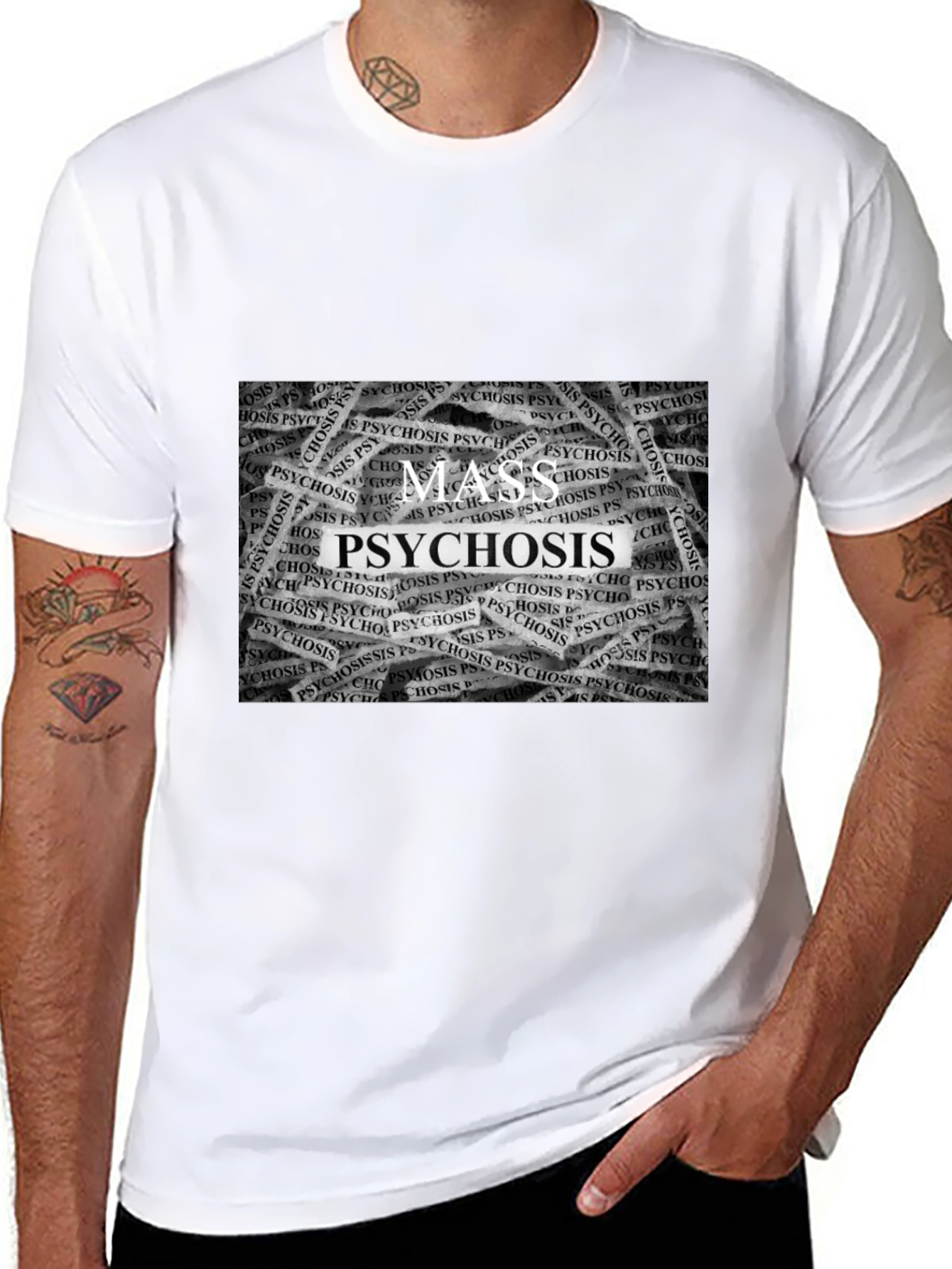 Mass Psychosis Graphic T-Shirt