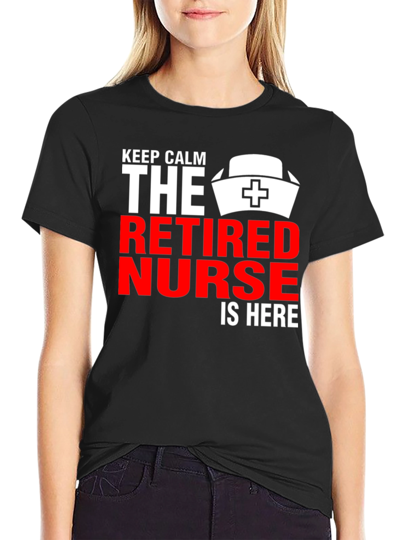 Retired Nurse T-Shirt: Keep Calm