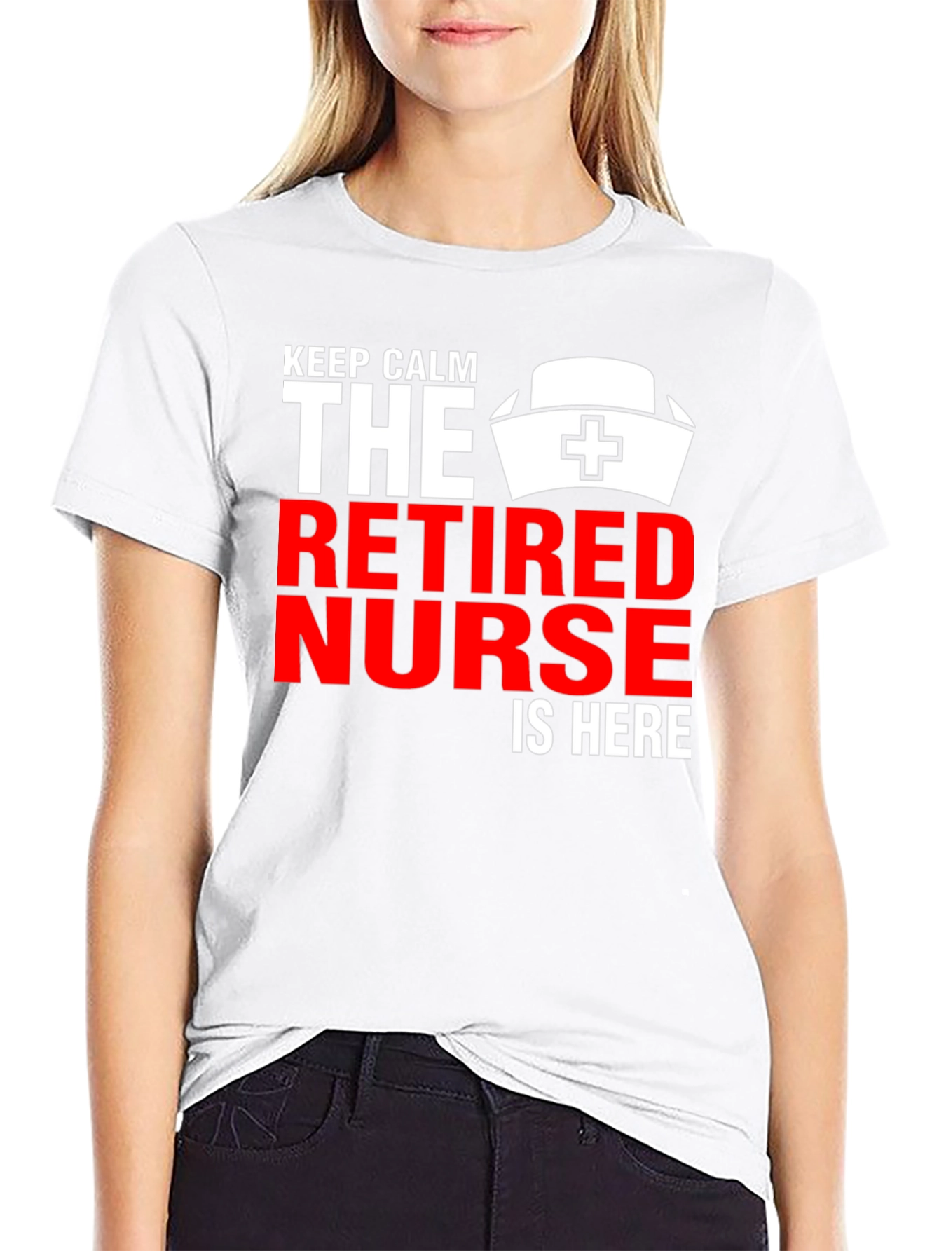 Retired Nurse T-Shirt: Keep Calm