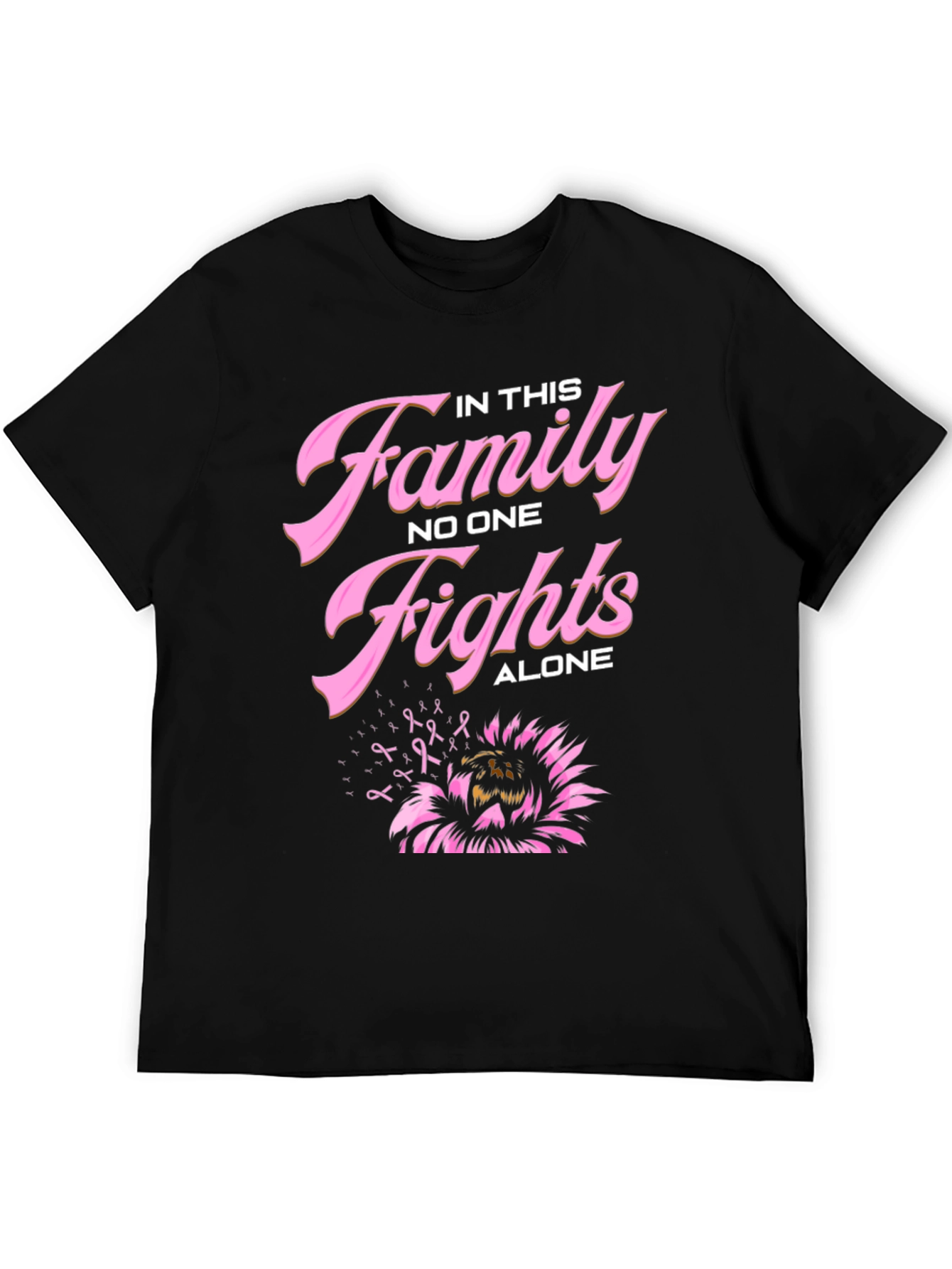 In This Family Nobody Fights Alone T-Shirt