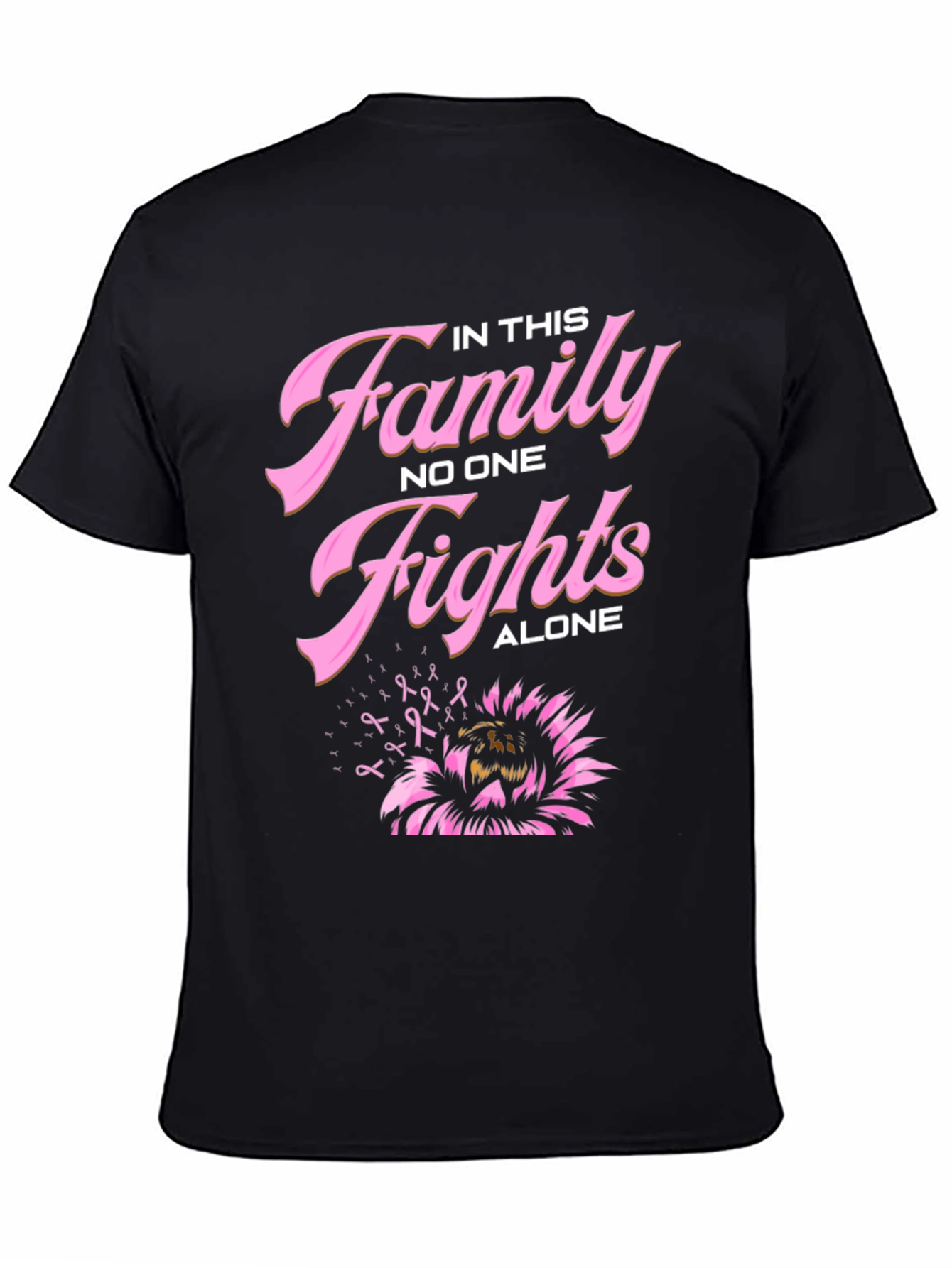 In This Family Nobody Fights Alone T-Shirt