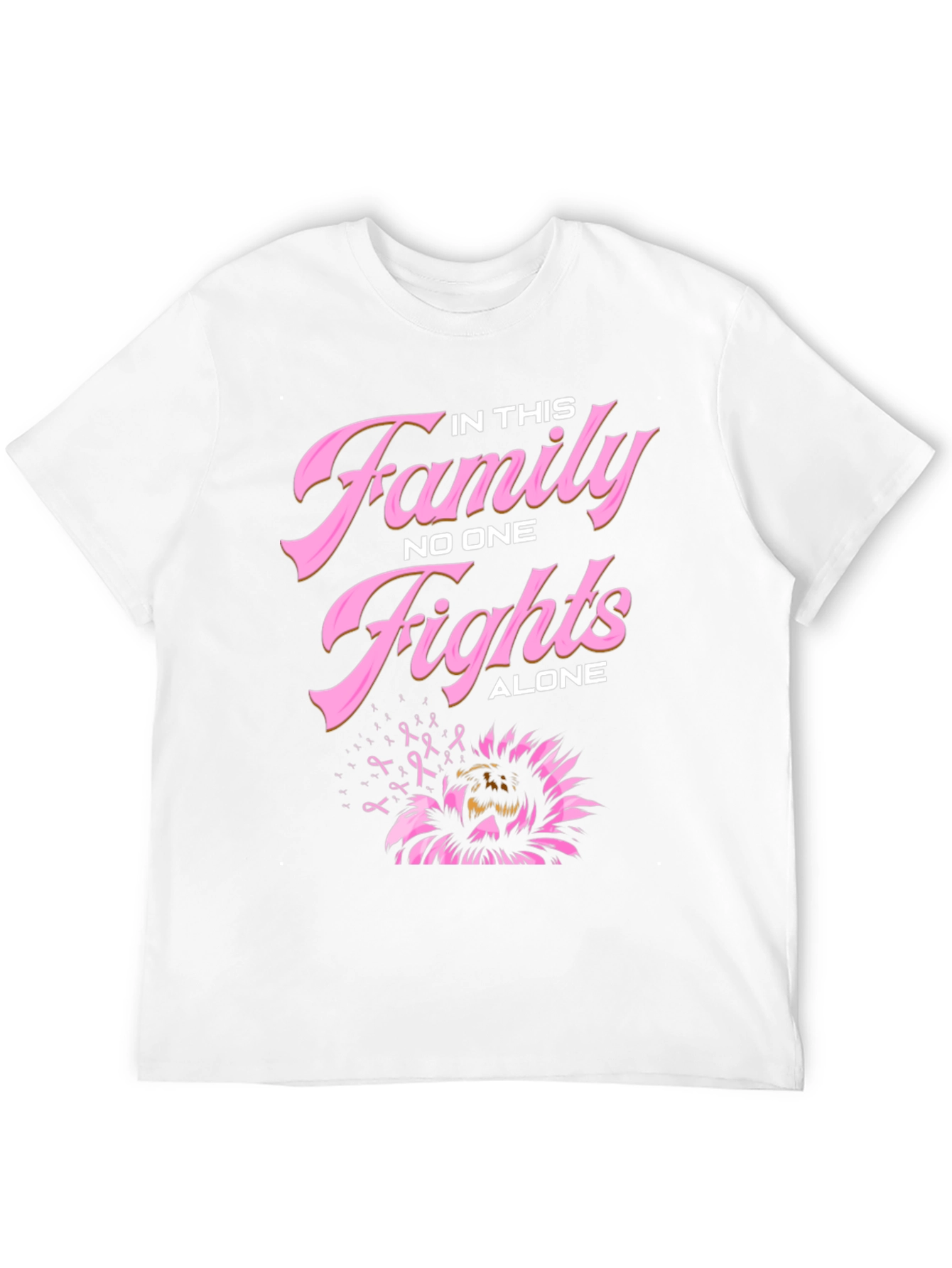 In This Family Nobody Fights Alone T-Shirt