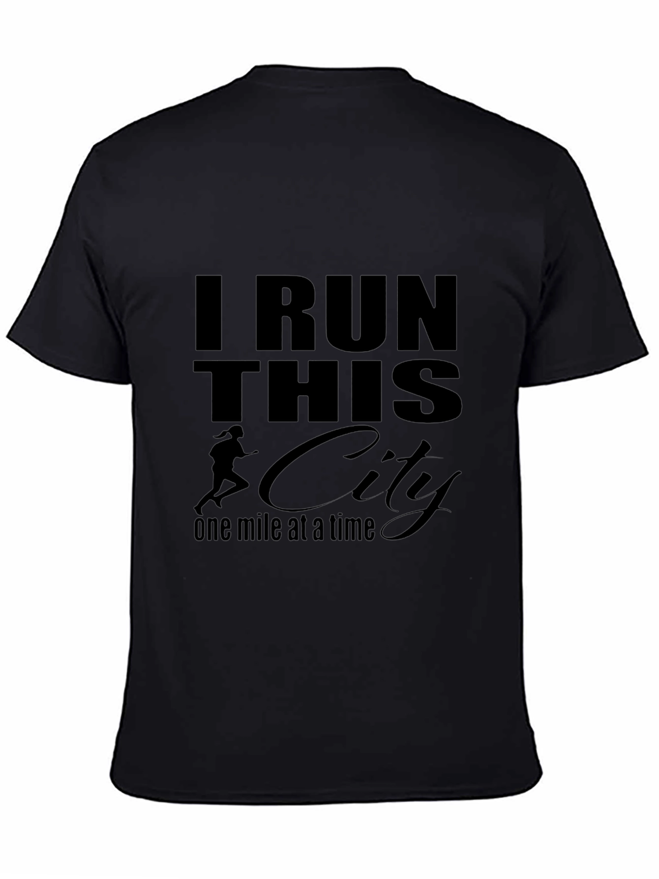 I Run This City T-Shirt - Running Motivation
