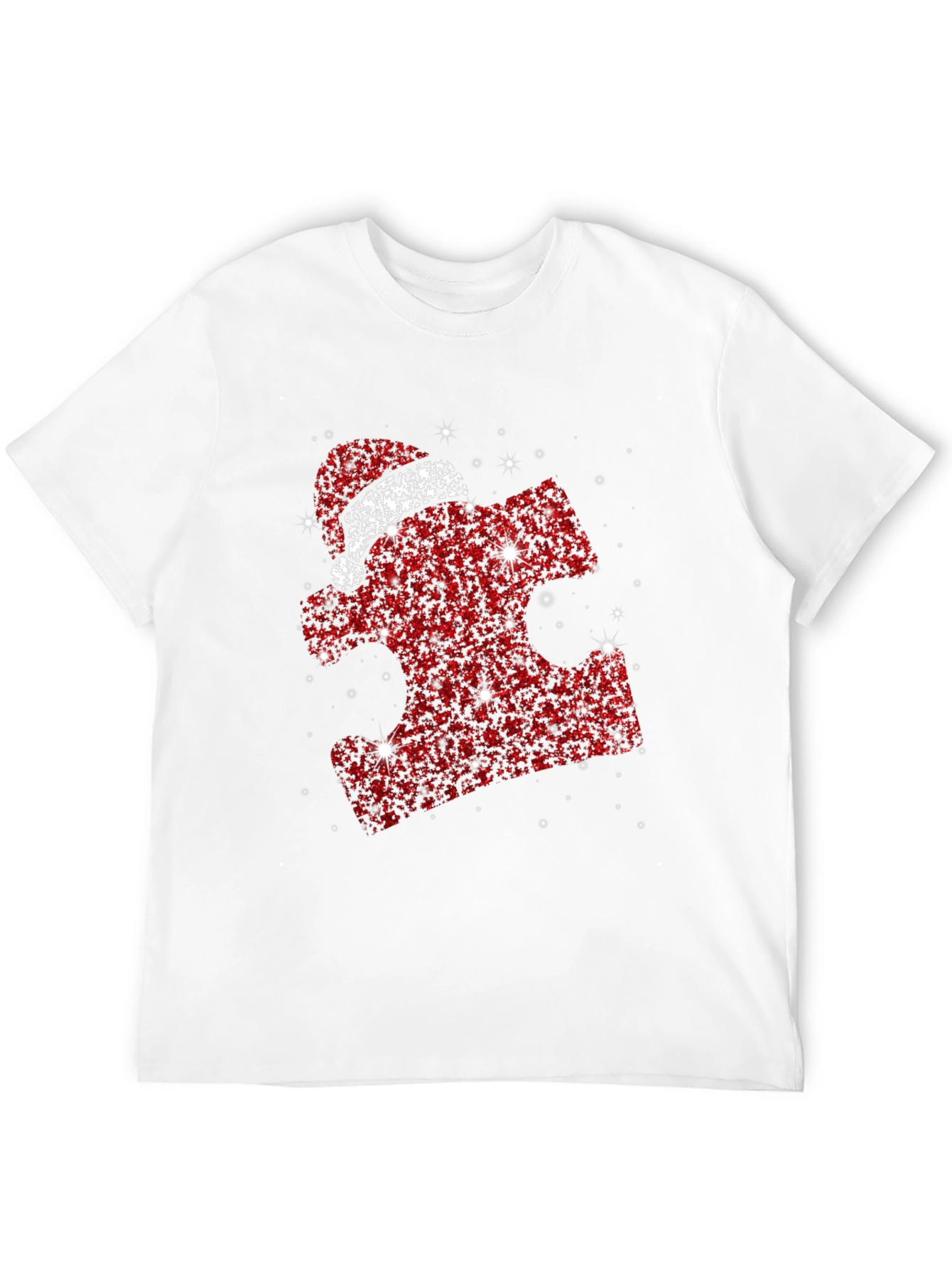 Autism Awareness Christmas Puzzle T-Shirt