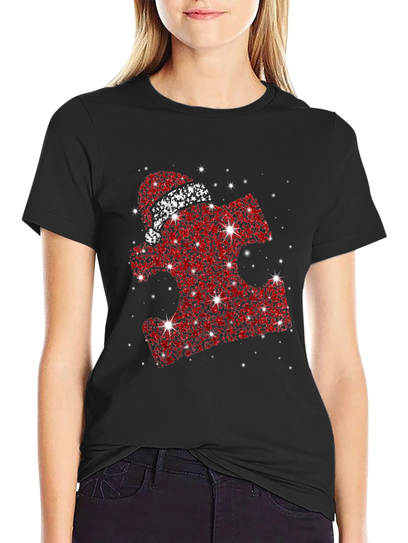 Autism Awareness Christmas Puzzle T-Shirt