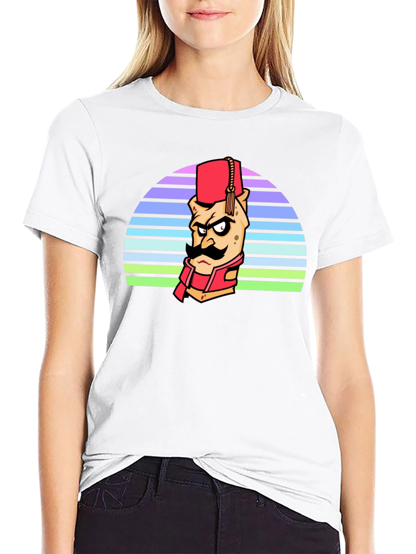 Retro Burrito T-Shirt - Unique Graphic Tee
