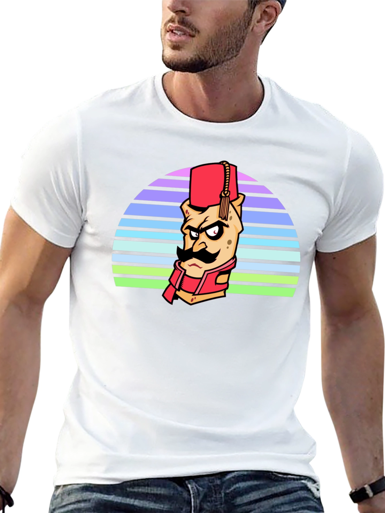 Retro Burrito T-Shirt - Unique Graphic Tee