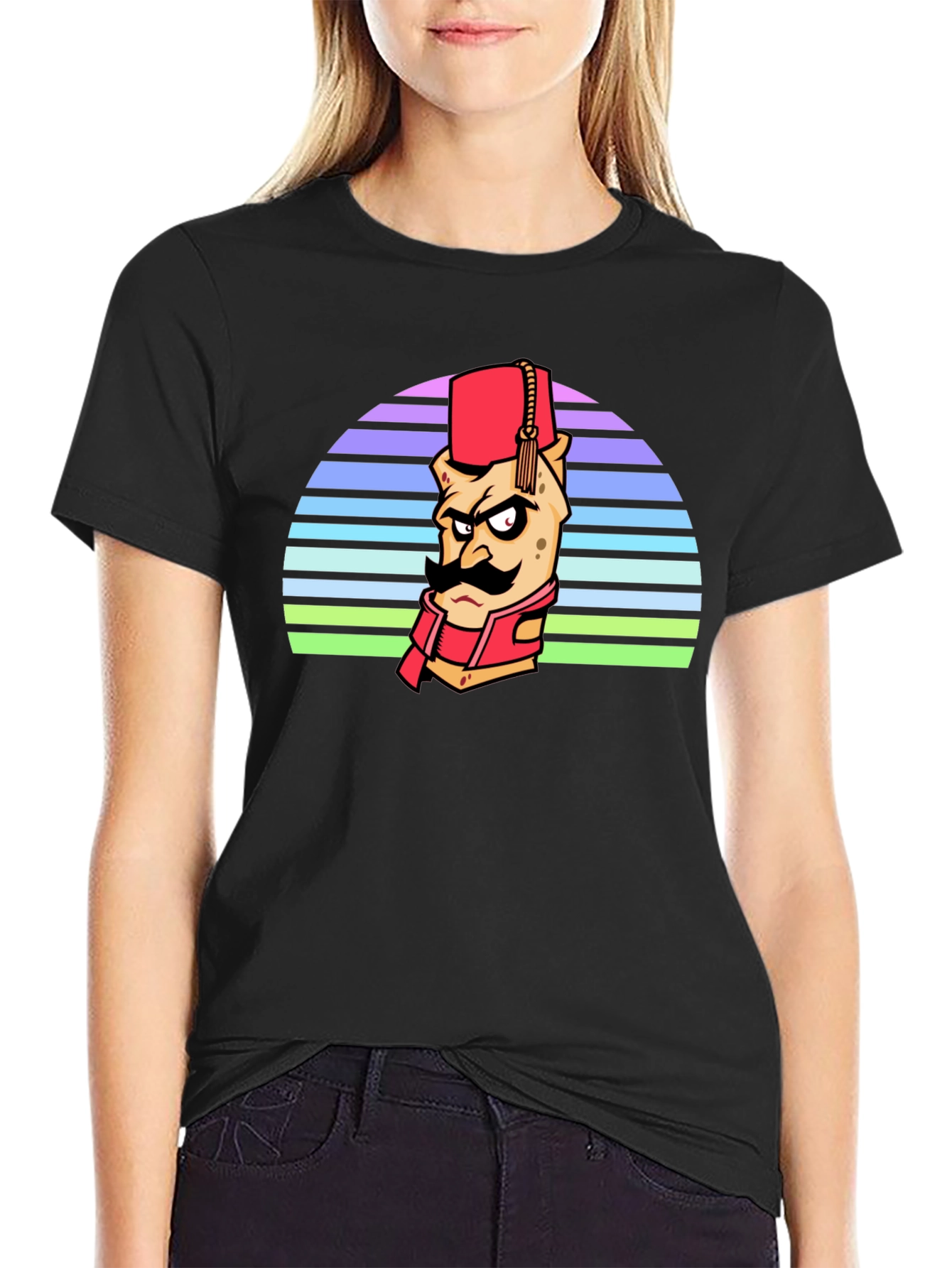 Retro Burrito T-Shirt - Unique Graphic Tee
