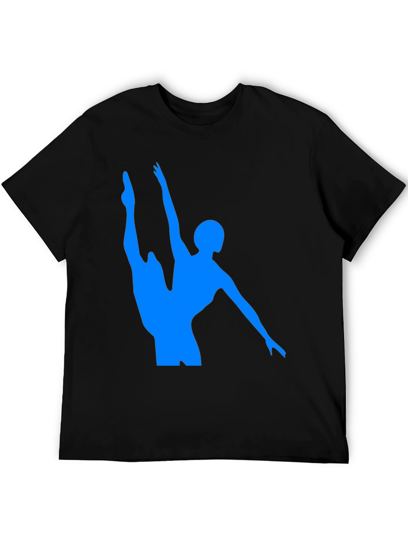 Ballet Dancer Graphic Tee - Stylish Black T-Shirt