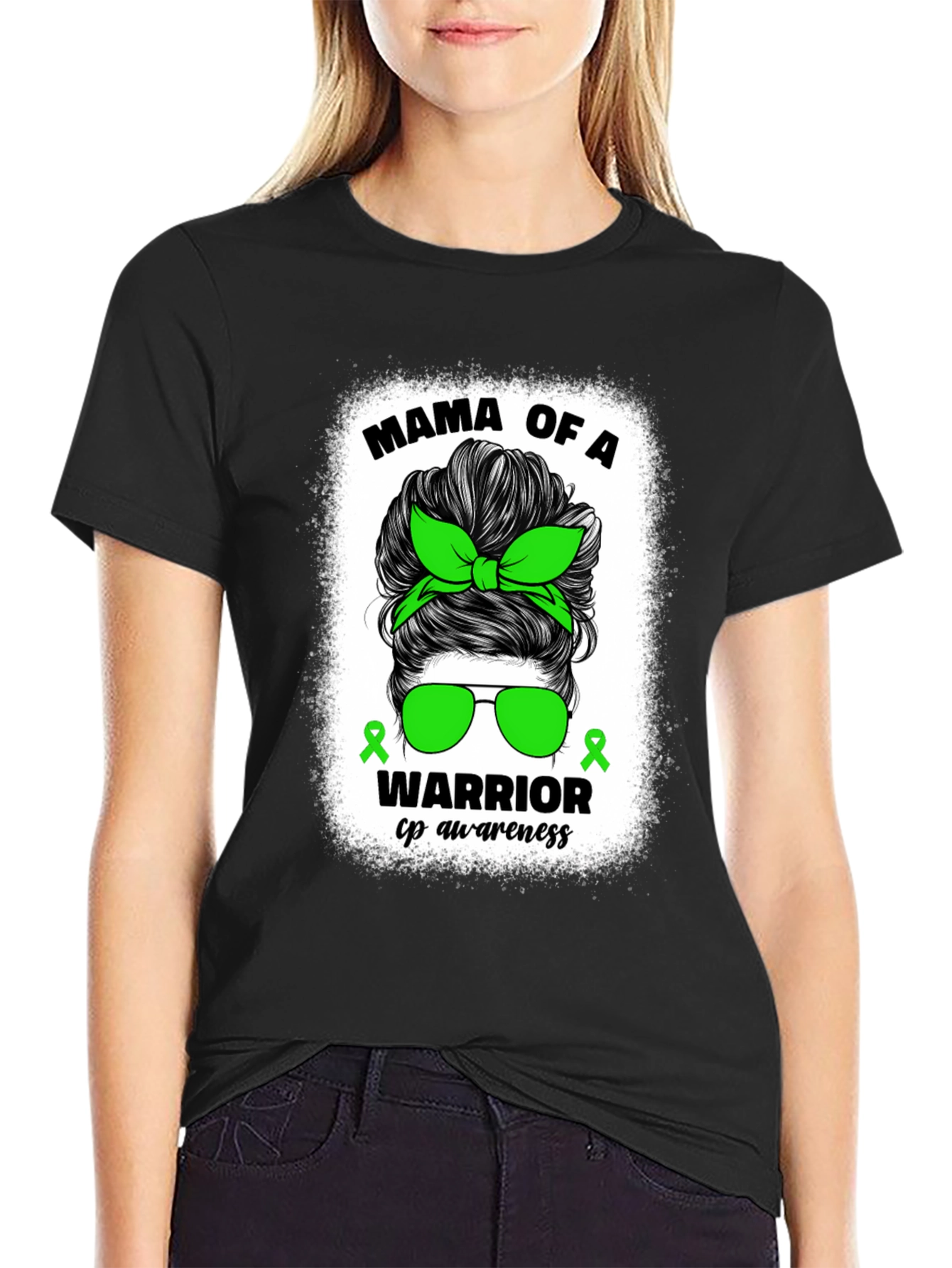 Mama of a Warrior CP Awareness T-Shirt