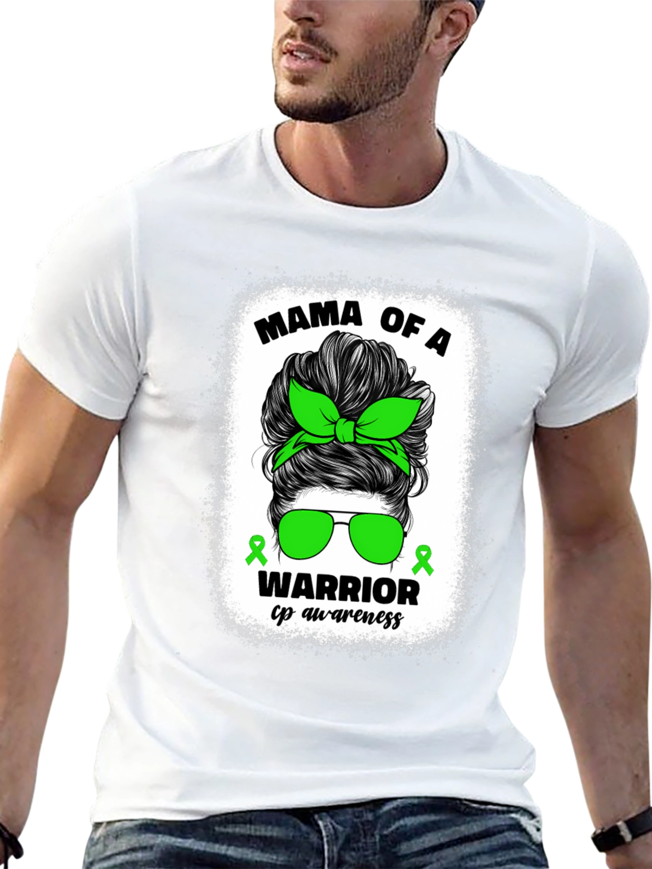 Mama of a Warrior CP Awareness T-Shirt