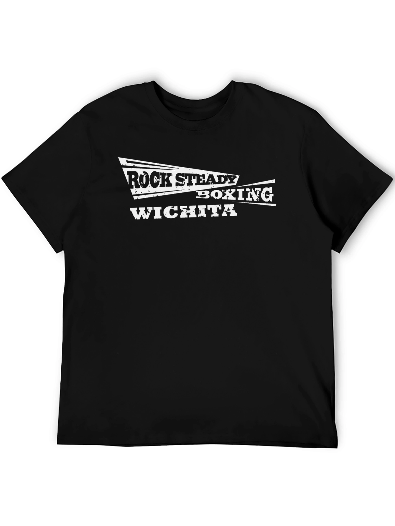 Rock Steady Boxing Wichita Black T-Shirt