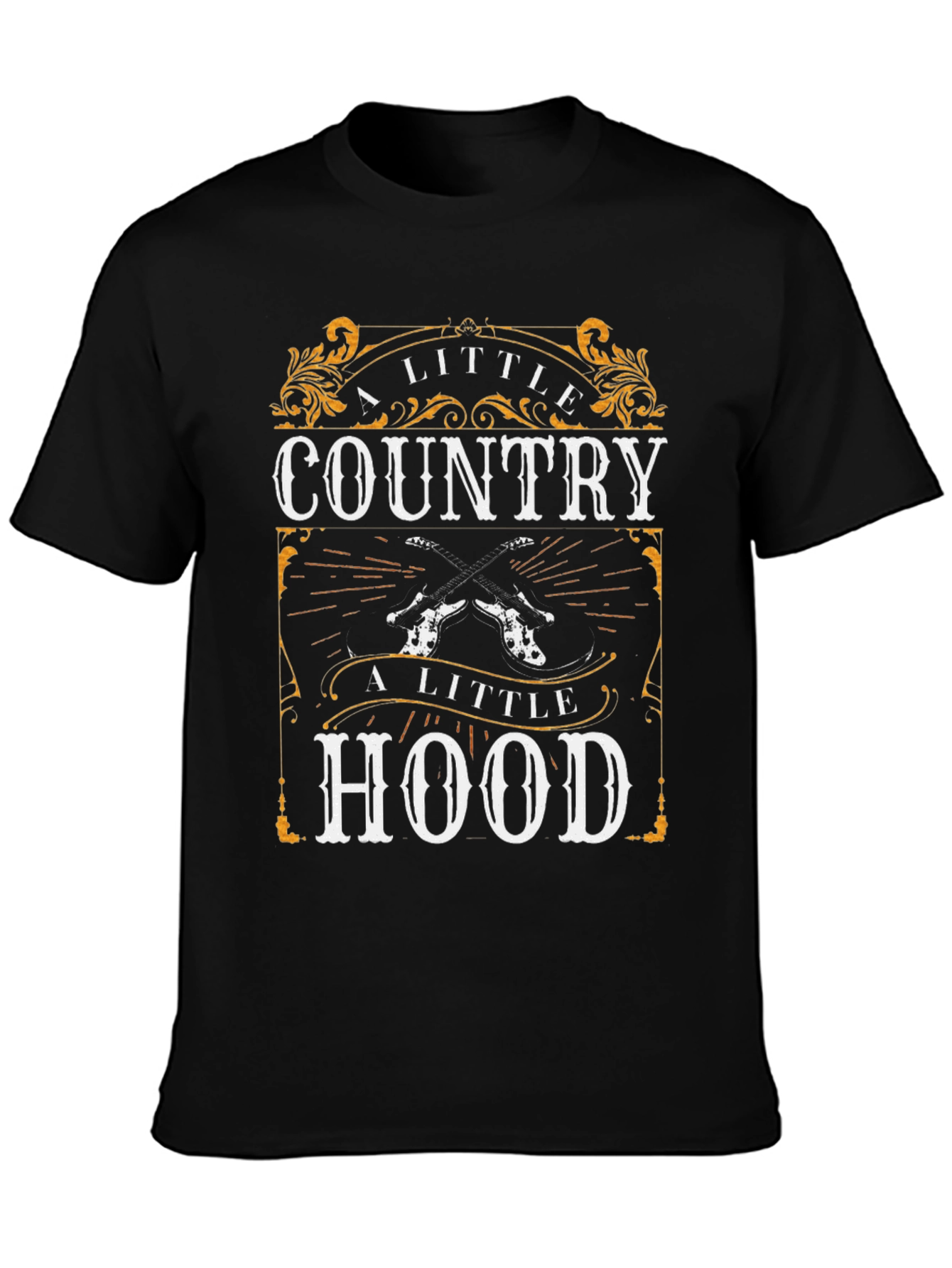 A Little Country A Little Hood Graphic T-Shirt