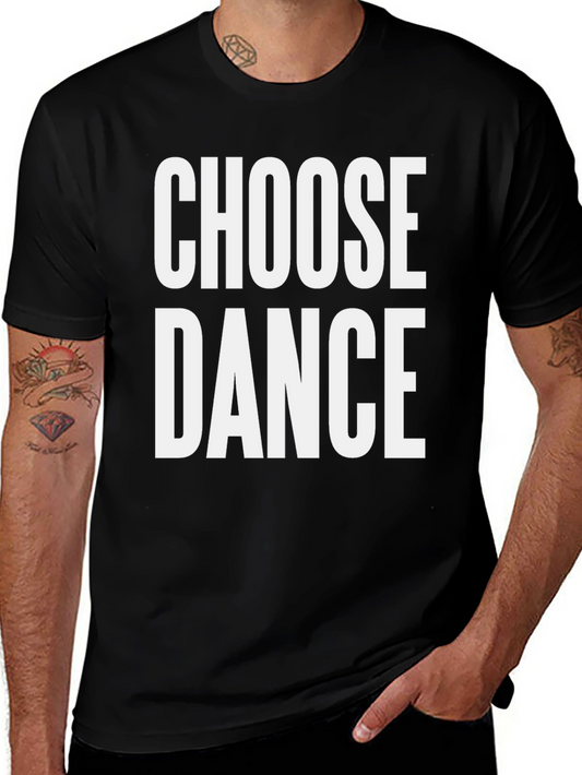 Choose Dance Graphic Tee - Classic Black T-Shirt